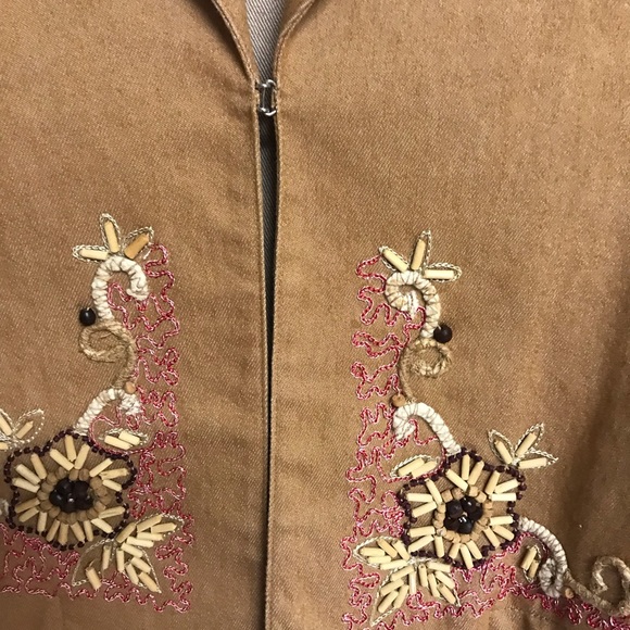 Beaded boho jacket - Picture 3 of 4